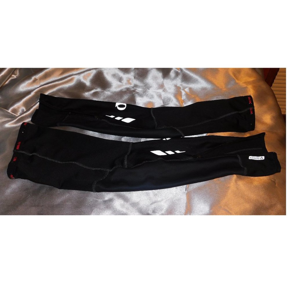 Pearl iZUMi Men's Pro Barrier Leg Warmer (Unisex), Black, Med Size, Zippers
